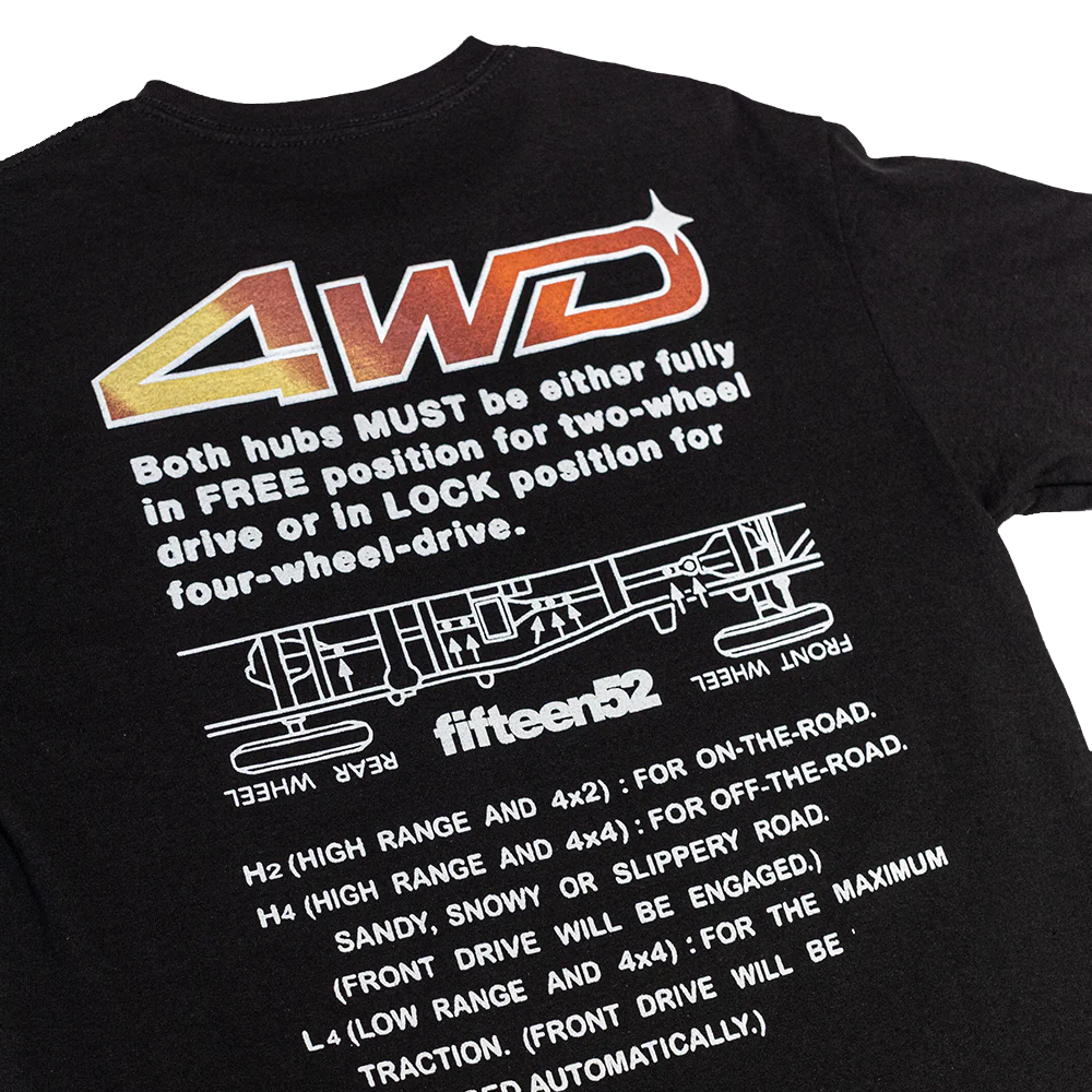 4WD Traction Tee _ Black - Image 4