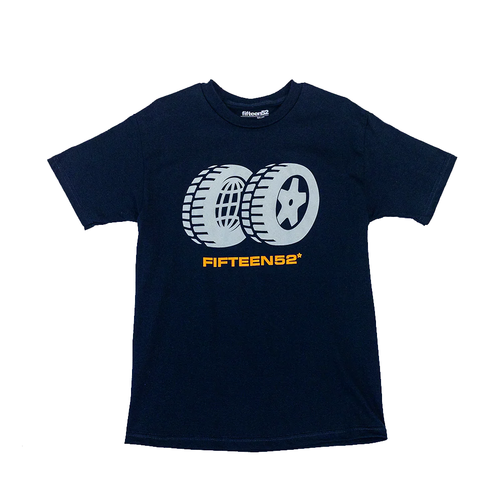 Big Wheel Tee _ Navy