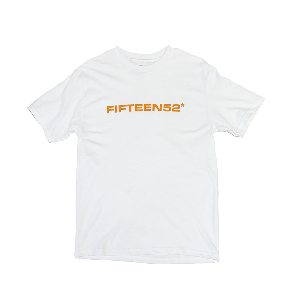 Fineprint Logo Tee _ White
