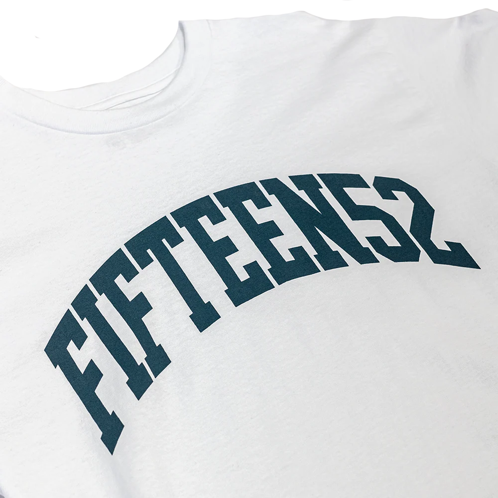 Runoff Logo Tee _ White - Image 2