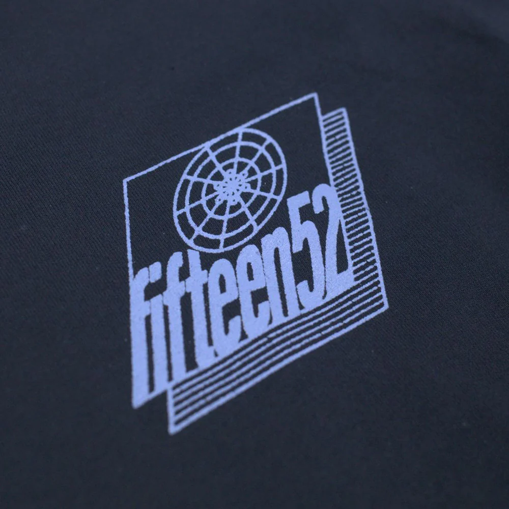 Wireframe Tee _ Navy - Image 3